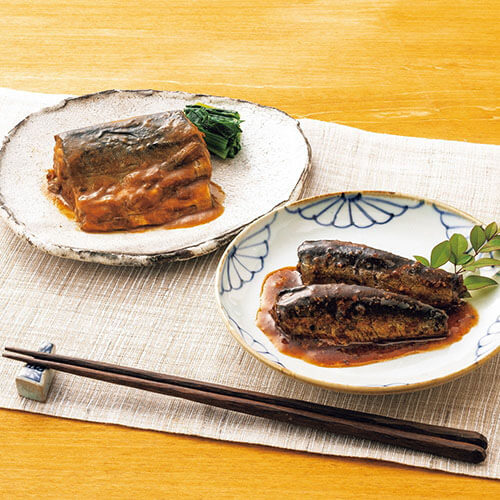 ＜エスエスフードインターナショナル＞国産骨までやわらか煮魚セット 計6パック